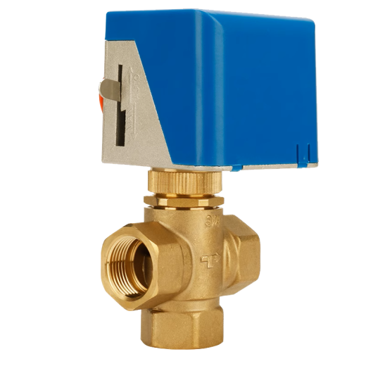 Клапан General Climate 3-х ходовой с приводом GVM-2325A3 (1)