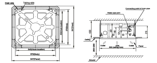 Фанкойл кассетный General Climate 2T GCKD-500i (4.50, компакт., с датчиком и модулем NIM) Фанкойл кассетный General Climate 2T GCKD-500i (4.50, компакт., с датчиком и модулем NIM)