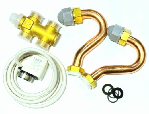 Клапан General Climate 3-х ходовой с приводом и обвязкой  FP-68KBM/B2.ZL (для фанкойлов GCKD)