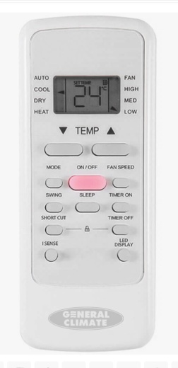Кондиционер General Climate GC-ME4С09HRA1(с)-N внутренний блок FreeMulti кассетный компактный