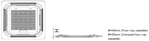 Фанкойл кассетный General Climate 2T GCKD-500i (4.50, компакт., с датчиком и модулем NIM) Фанкойл кассетный General Climate 2T GCKD-500i (4.50, компакт., с датчиком и модулем NIM)