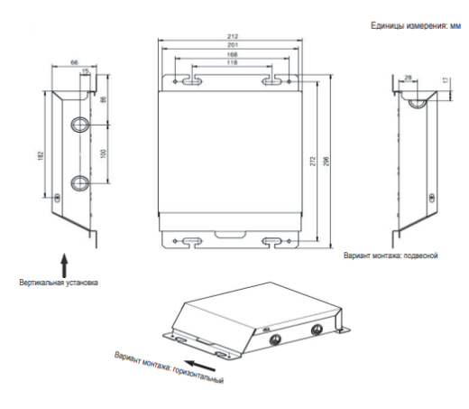 Блок General Climate GD-PCR для подключения проводного пульта к 2-х трубным фанкойлам GDU-W (пульт KJR-90D в комплекте)