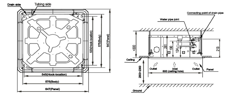 Фанкойл кассетный General Climate 2T GCKD-500i (4.50, компакт., с датчиком и модулем NIM) Фанкойл кассетный General Climate 2T GCKD-500i (4.50, компакт., с датчиком и модулем NIM)
