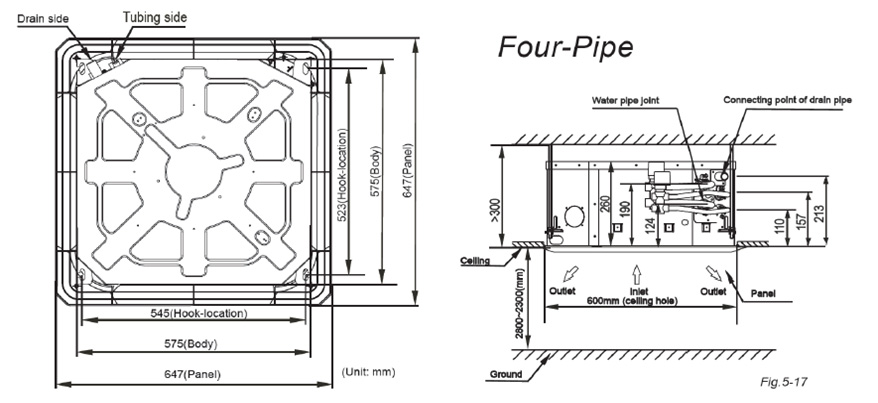 Фанкойл кассетный General Climate 4T GCKD-500Si (3.50, с датчиком и модулем NIM) Фанкойл кассетный General Climate 4T GCKD-500Si (3.50, с датчиком и модулем NIM)