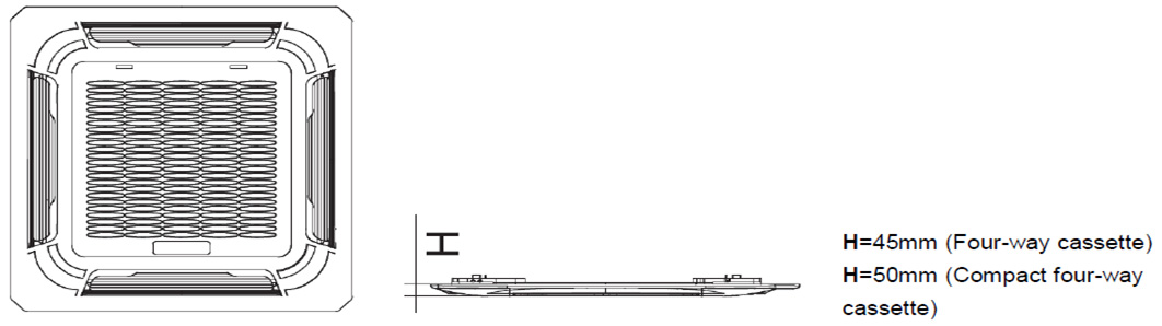 Фанкойл кассетный General Climate 2T GCKD-500i (4.50, компакт., с датчиком и модулем NIM) Фанкойл кассетный General Climate 2T GCKD-500i (4.50, компакт., с датчиком и модулем NIM)